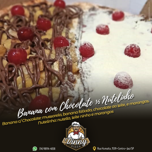 Banana com Chocolate ½ Nutelinho