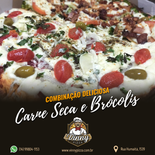 Carne Seca e Brócolis