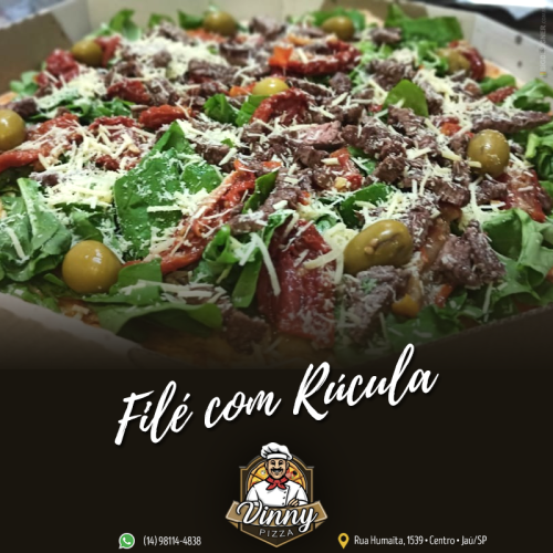 Filé com Rúcula