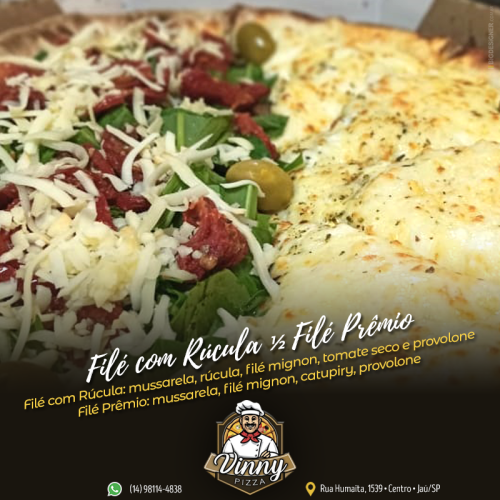 Filé com Rúcula ½ Filé Prêmio